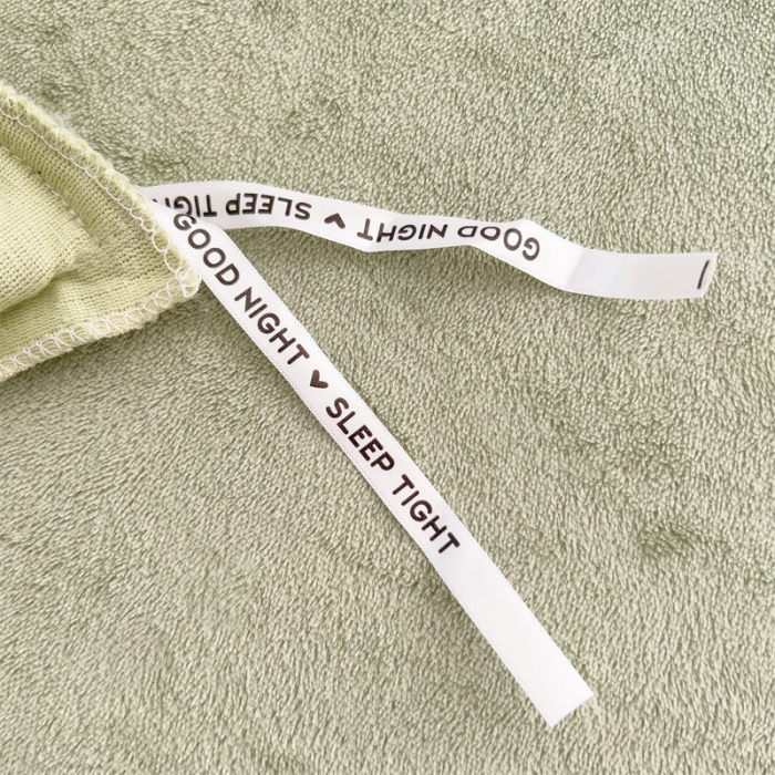 91家纺网 家纺一手货源 找家纺 全季家居 2023新款小清新A类高克重加厚印花牛奶绒被套单件 果绿