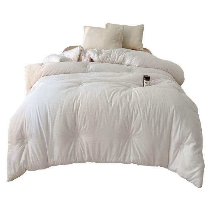 91家纺网 家纺一手货源 找家纺 （总）蓝庭全棉A类大豆纤维春秋被冬被棉被芯夏被拉链款子母被大豆被双胎被