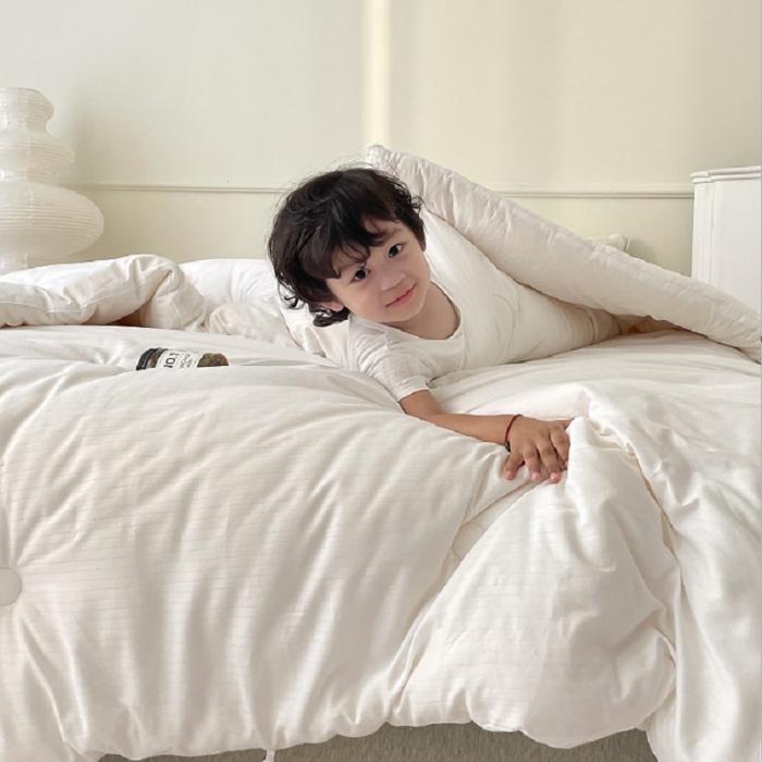 91家纺网 家纺一手货源 找家纺 （总）蓝庭全棉A类大豆纤维春秋被冬被棉被芯夏被拉链款子母被大豆被双胎被