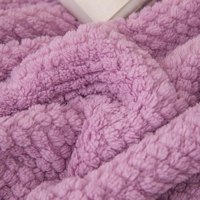 91家纺网 家纺一手货源 找家纺 金来家纺 2024玫瑰绒毛毯 羊羔绒复合毯 盖毯 午睡毯子香芋紫