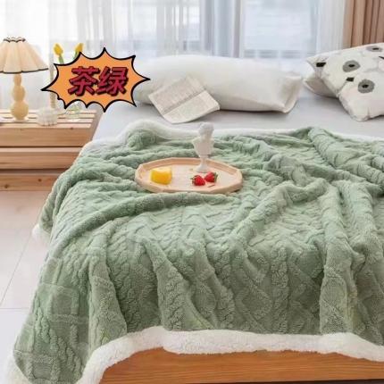 （总）栩裕纺织 2023新款舒棉绒塔芙绒毯子盖毯毛毯