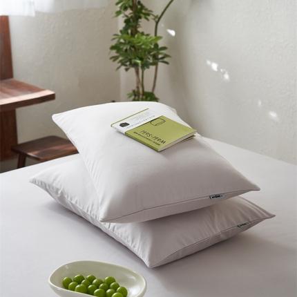 91家纺网 家纺一手货源 找家纺 简纯主义 2025新款100支纯色磨毛单品枕套 袅袅灰