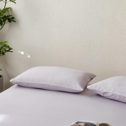 （总）简纯主义 2025新款100支纯色磨毛单品枕套