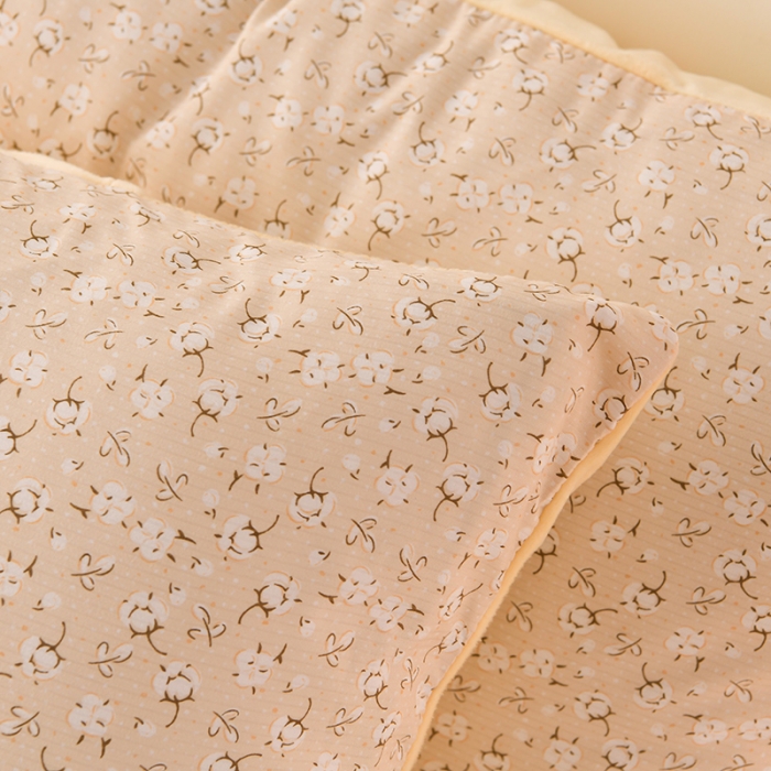 91家纺网 家纺一手货源 找家纺 圣楚 2024新款小竺棉加绒四件套 小睡棉黄