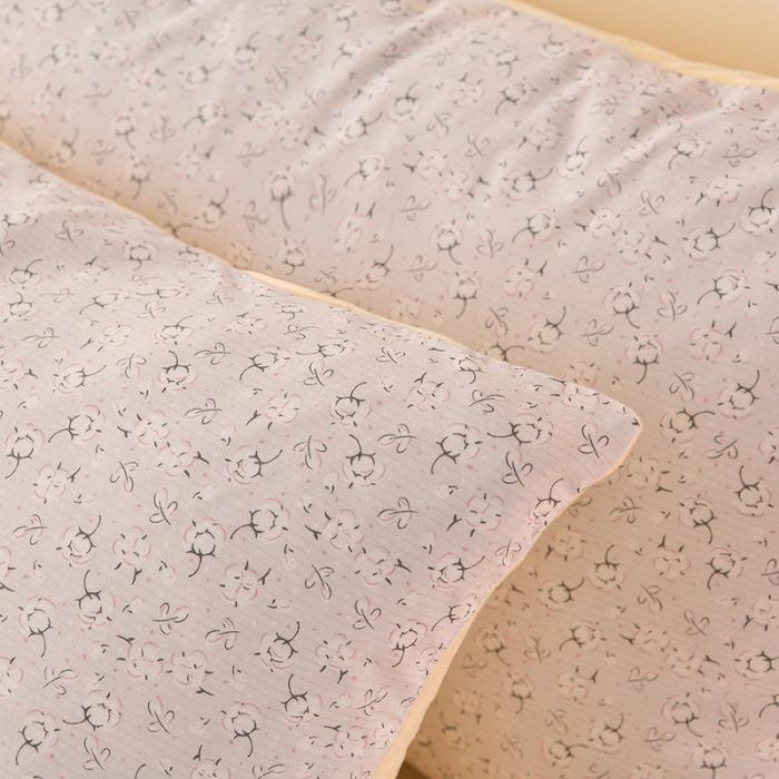 91家纺网 家纺一手货源 找家纺 圣楚 2024新款小竺棉加绒四件套 小睡棉灰