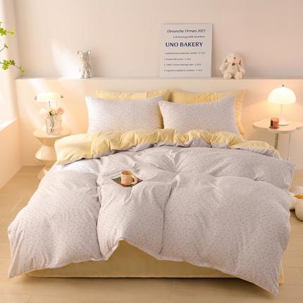 91家纺网 家纺一手货源 找家纺 （总）圣楚 2024新款小竺棉加绒被套