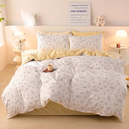 圣楚 2024新款小竺棉加绒被套 馨香雅致