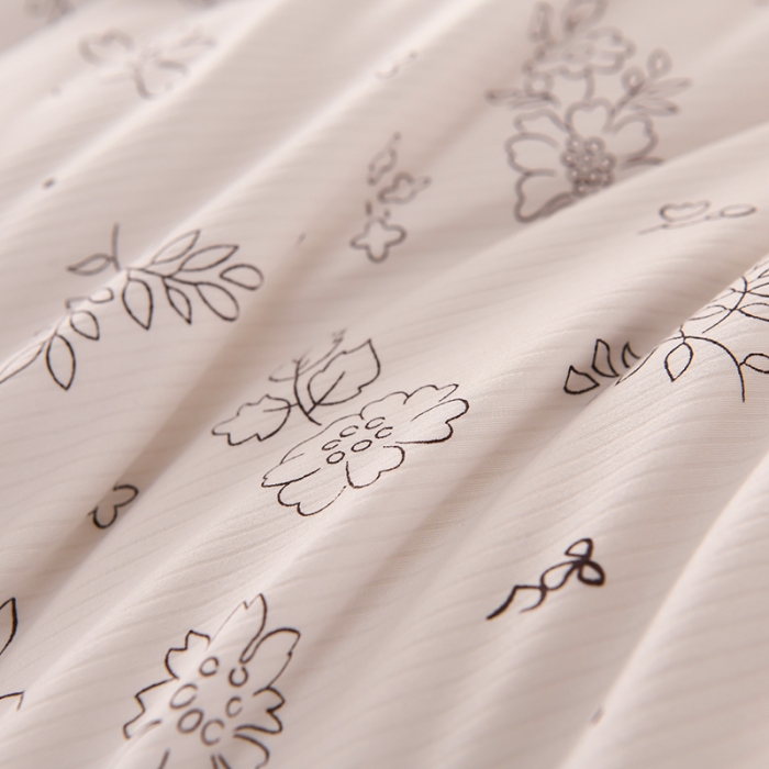 91家纺网 家纺一手货源 找家纺 圣楚 2024新款小竺棉加绒被套 馨香雅致