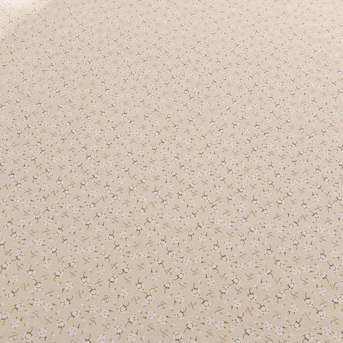 91家纺网 家纺一手货源 找家纺 圣楚 2024新款小竺棉床单 小碎棉黄