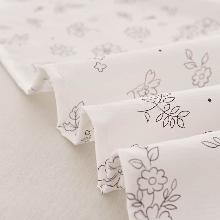 91家纺网 家纺一手货源 找家纺 圣楚 2024新款小竺棉床单 馨香雅致