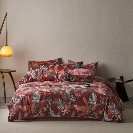 91家纺网 家纺一手货源 找家纺 （总）安莱生活 2023秋冬新品数码印花绒四件套