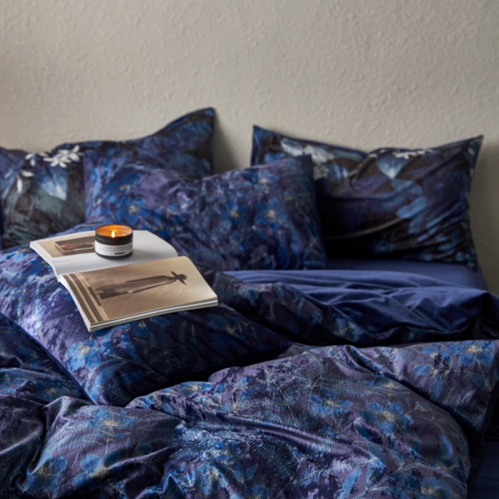 91家纺网 家纺一手货源 找家纺 安莱生活 2023秋冬新品数码印花绒四件套 浮生