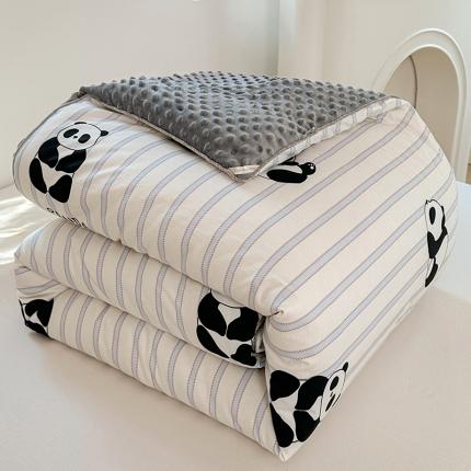 91家纺网 家纺一手货源 找家纺 总保暖全棉豆豆被冬被大豆被春秋四季被单人双人被可配四件套