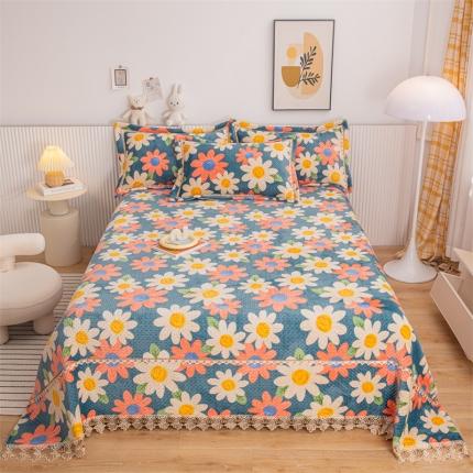 91家纺网 家纺一手货源 找家纺 （总）新款牛奶绒卡通印花床盖榻榻米炕盖炕垫炕盖榻榻米炕垫