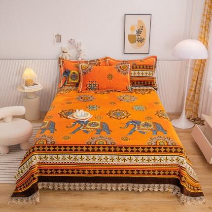 91家纺网 家纺一手货源 找家纺 （总）新款牛奶绒卡通印花床盖榻榻米炕盖炕垫炕盖榻榻米炕垫