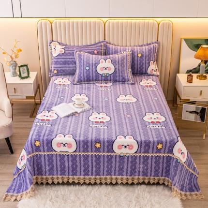 91家纺网 家纺一手货源 找家纺 （总）新款牛奶绒卡通印花床盖榻榻米炕盖炕垫炕盖榻榻米炕垫