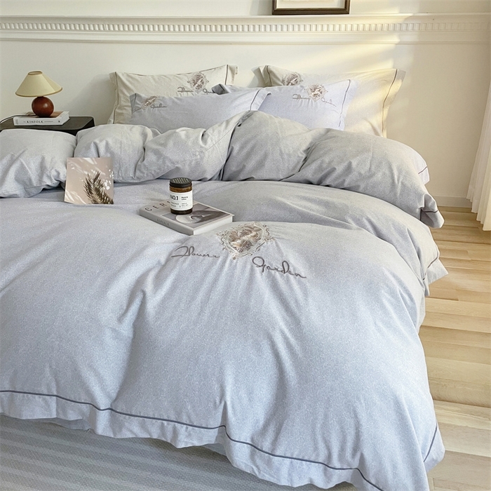 91家纺网 家纺一手货源 找家纺 （总）艾莱家纺 2023新款A类新疆长绒棉加厚柔顺磨毛四件套