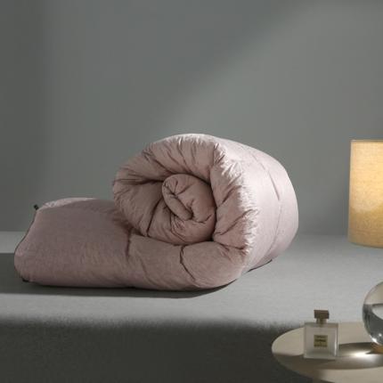 91家纺网 家纺一手货源 找家纺 （总）俏企鹅 2025新款女王款铂金丝鹅绒被