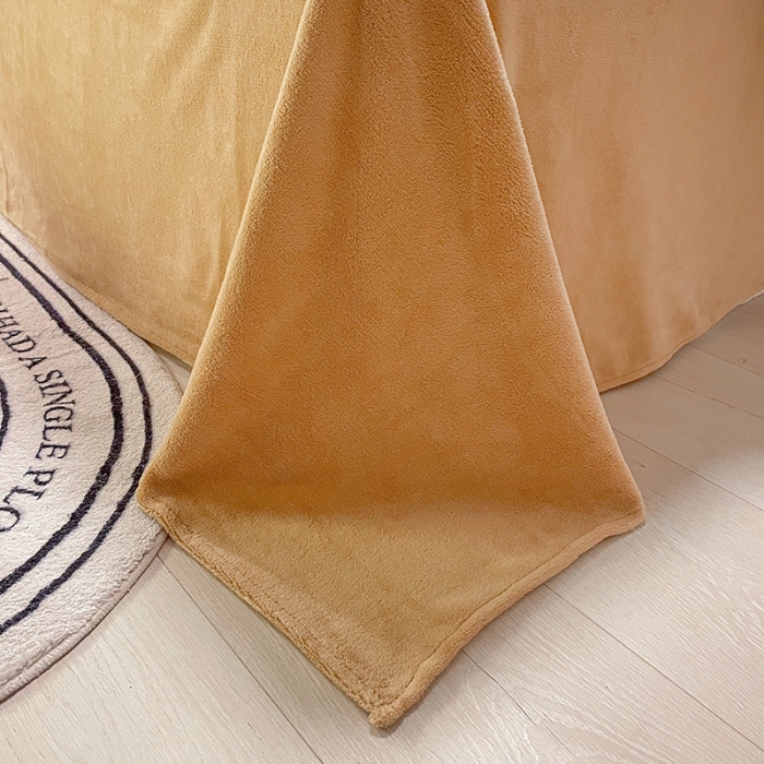 91家纺网 家纺一手货源 找家纺 大渔生活 2024新款牛奶绒印花系列四件套 梦田