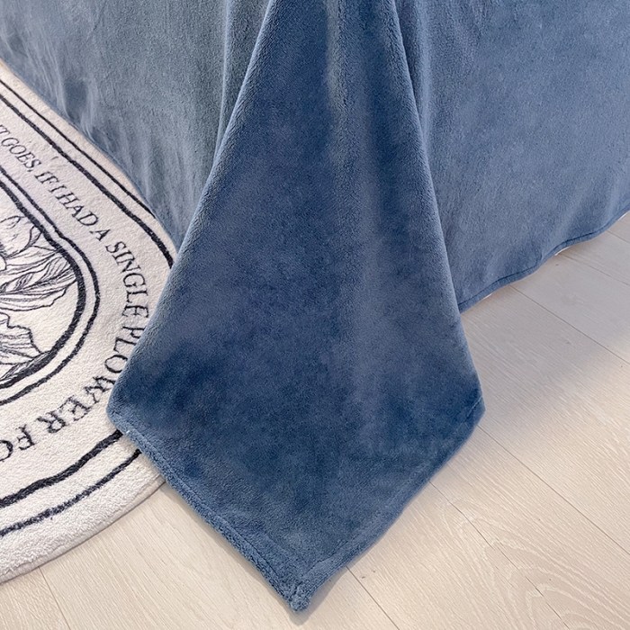 91家纺网 家纺一手货源 找家纺 大渔生活 2024新款牛奶绒印花系列四件套 陌上花