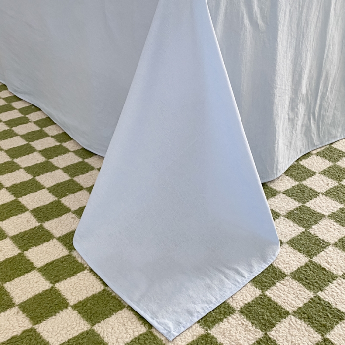 91家纺网 家纺一手货源 找家纺 眠帛家居 2024新款华夫格迪士尼米奇毛巾绣系列 米奇天空蓝