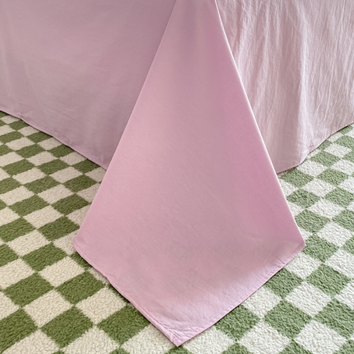 91家纺网 家纺一手货源 找家纺 眠帛家居 2024新款华夫格迪士尼米奇毛巾绣系列 米奇浅紫