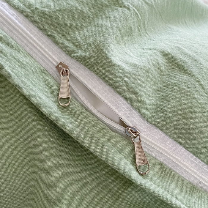 91家纺网 家纺一手货源 找家纺 眠帛家居 2024新款华夫格迪士尼米奇毛巾绣系列 米奇绿