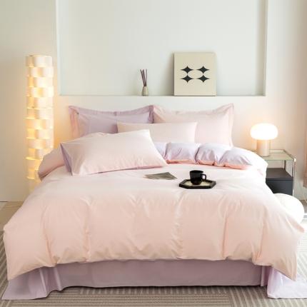 91家纺网 家纺一手货源 找家纺 （总）寐居家纺 2023新款A类全棉磨毛纯色四件套