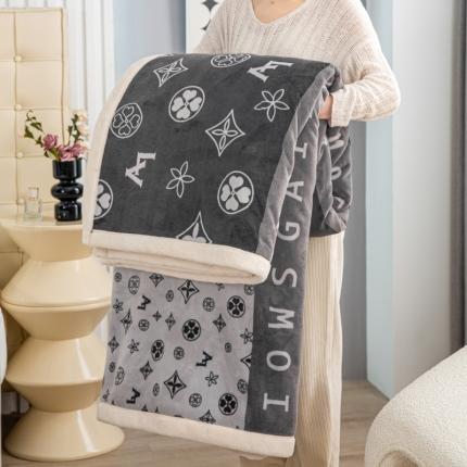 91家纺网 家纺一手货源 找家纺 （总）航途席业 2023新款宝宝绒毛毯-路易威