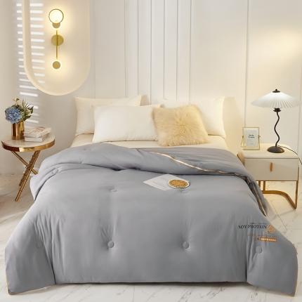 91家纺网 家纺一手货源 找家纺 （总）美之润 2025新款保暖原棉大豆被拉链子母被