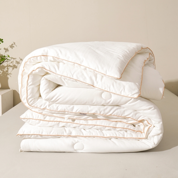 91家纺网 家纺一手货源 找家纺 （总）德芙2023新款全棉40s大提花酒店风冬被冬被 春秋被被子 被芯