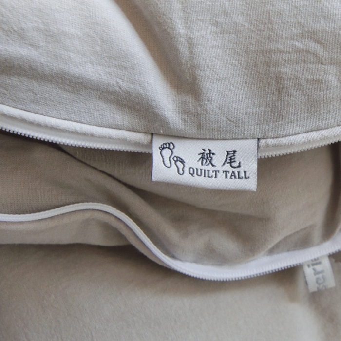 91家纺网 家纺一手货源 找家纺 德芙 2023新款水洗棉大豆被二合一子母被 简朴灰Simple grey子母被二合一