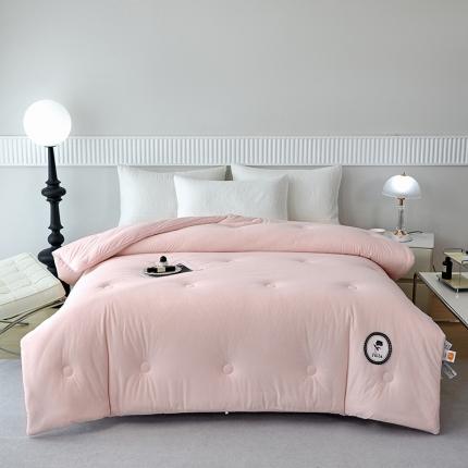 91家纺网 家纺一手货源 找家纺 （总）丽卡家纺 2023新款A类针织提花大豆被-巴黎之都