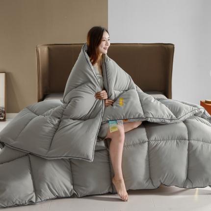 91家纺网 家纺一手货源 找家纺 （总）迪乐妮 2024新款方格立体和单边水洗棉四季被