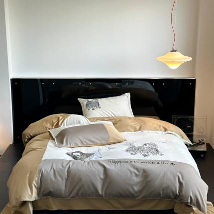 91家纺网 家纺一手货源 找家纺 （总）初拾 100支澳棉加密轻磨毛年轻卡通系列-小狗日记