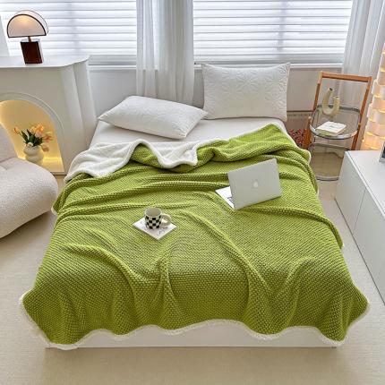 总梵希良品 2023玫瑰绒毛毯珊瑚绒小毯子办公室午睡毯床上用盖毯沙发毯