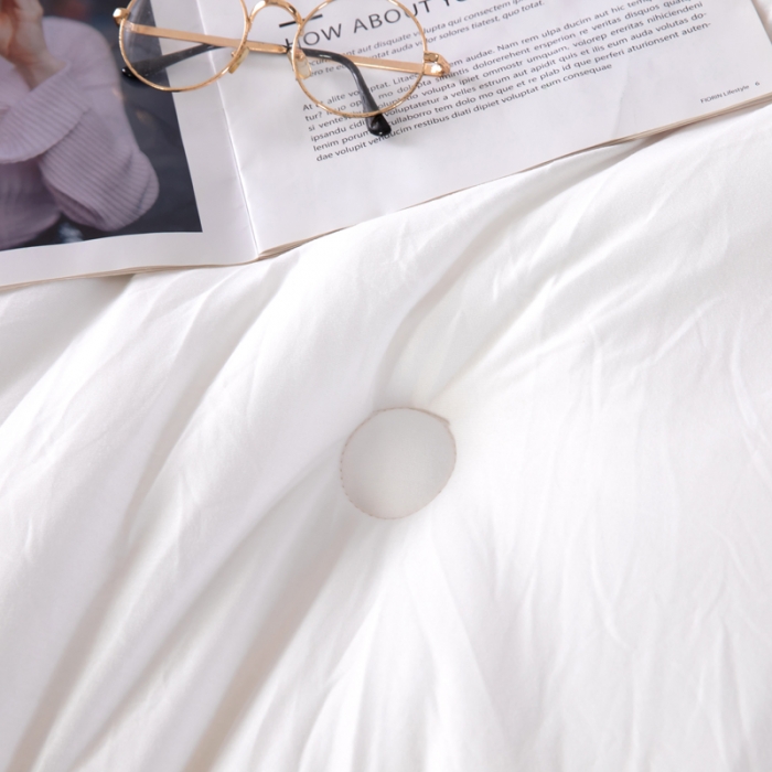 91家纺网 家纺一手货源 找家纺 天瑜家纺新款A类牛奶丝针织棉暖糯冬被春秋被被芯被子 白色