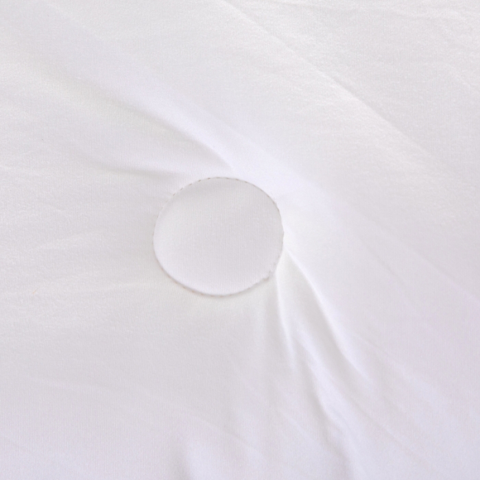 91家纺网 家纺一手货源 找家纺 天瑜家纺新款A类牛奶丝针织棉暖糯冬被春秋被被芯被子 白色