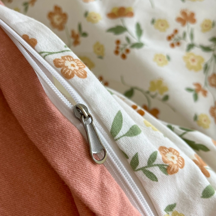 91家纺网 家纺一手货源 找家纺 慕尚 2025新款全棉磨毛印花单品被套 情诗