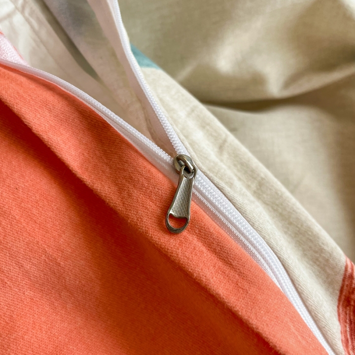 91家纺网 家纺一手货源 找家纺 慕尚 2025新款全棉磨毛印花单品被套 香朵儿红