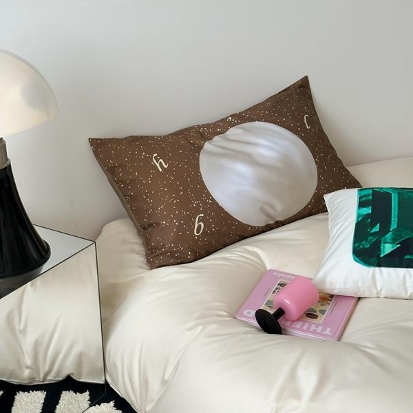 91家纺网 家纺一手货源 找家纺 （总）赫帛 2023新款50s缎纹数码印花长绒棉四件套珠宝系列-枕套