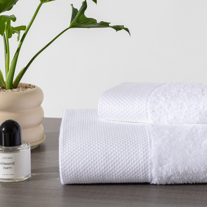 91家纺网 家纺一手货源 找家纺 （总）宜眠家纺 2023新款酒店宾馆家用品成人毛巾浴巾地巾方巾三件套