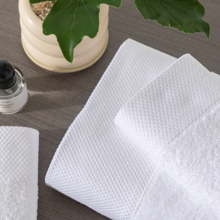 91家纺网 家纺一手货源 找家纺 （总）宜眠家纺 2023新款酒店宾馆家用品成人毛巾浴巾地巾方巾三件套