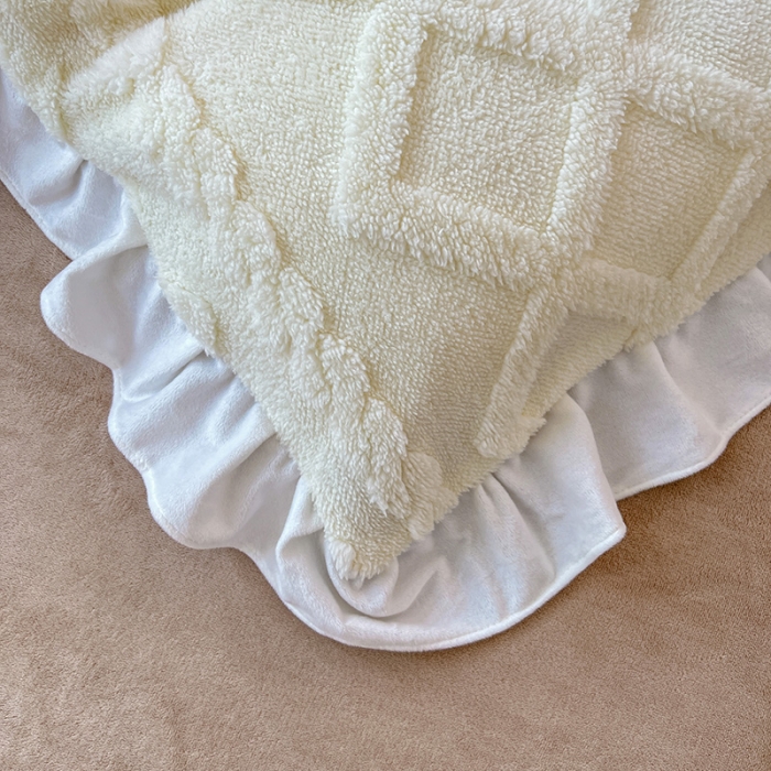 91家纺网 家纺一手货源 找家纺 （总）澳梵 2023新款塔芙绒韩版四件套