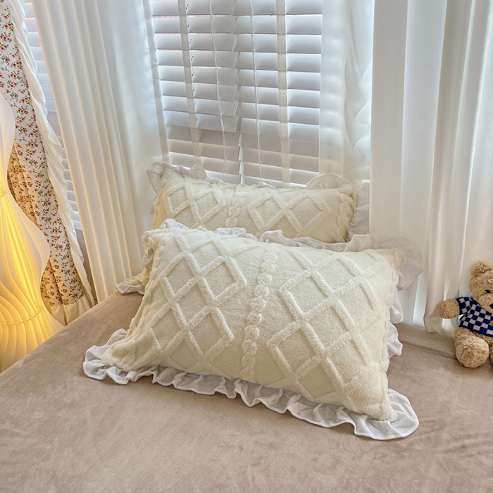 91家纺网 家纺一手货源 找家纺 （总）澳梵 2023新款塔芙绒韩版四件套