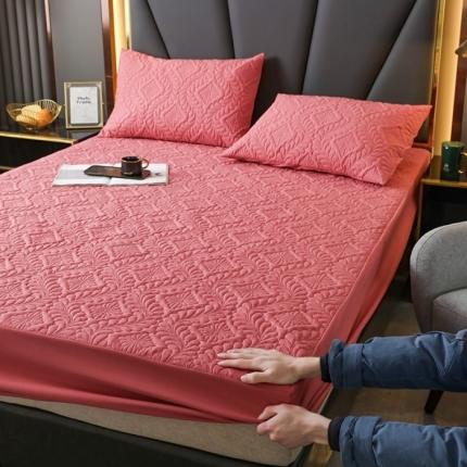 91家纺网 家纺一手货源 找家纺 （总）摩妮卡2025新款亲肤棉夹棉防水床笠