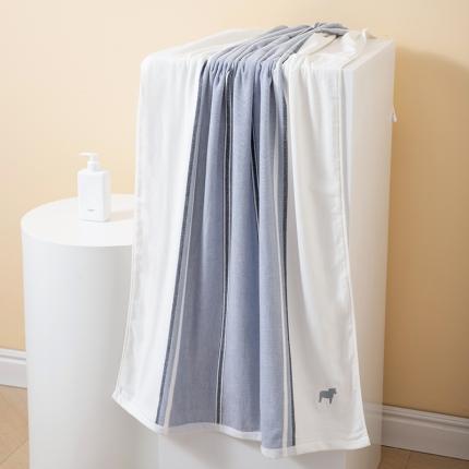 91家纺网 家纺一手货源 找家纺 （总）彩虹毛巾 2023新款潮牌小马毛巾浴巾套装潮牌马套巾全棉吸水毛巾