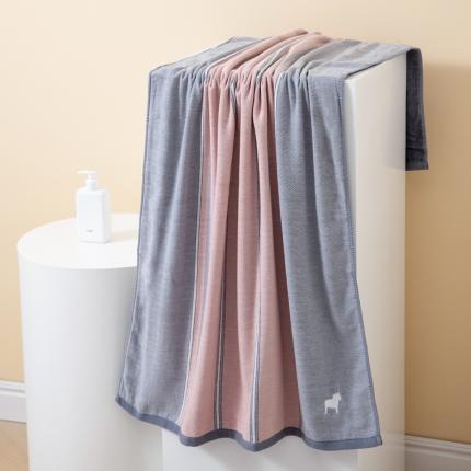 91家纺网 家纺一手货源 找家纺 （总）彩虹毛巾 2023新款潮牌小马毛巾浴巾套装潮牌马套巾全棉吸水毛巾