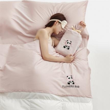 91家纺网 家纺一手货源 找家纺 凯磊家纺 新款.高密吸湿透气.贡缎隔脏睡袋 花花熊猫