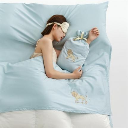 91家纺网 家纺一手货源 找家纺 凯磊家纺 新款.高密吸湿透气.贡缎隔脏睡袋 狮子巴顿